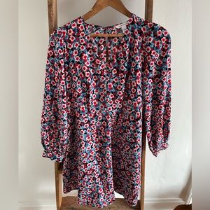 Popsugar size xs floral dress